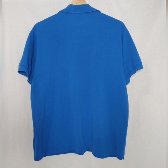 Lacoste Men's Classic Fit L.12.12 Original Piqué Polo Cotton Blue Short Sleeve L - Picture 4 of 9